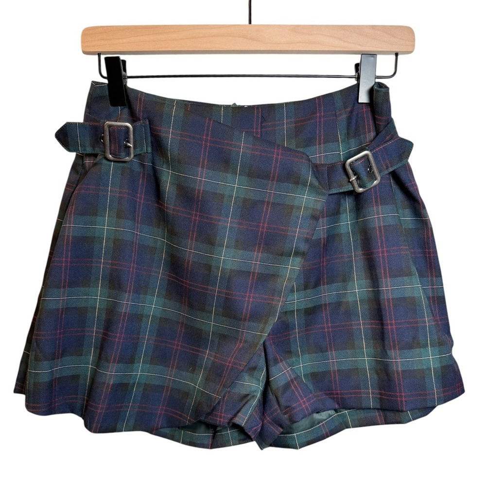 FORE Plaid Blazer Skort Set Dark Academia Preppy Tartan Preppy School Girl Small - Picture 4 of 14